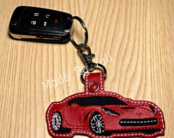 Sport Car Keychain