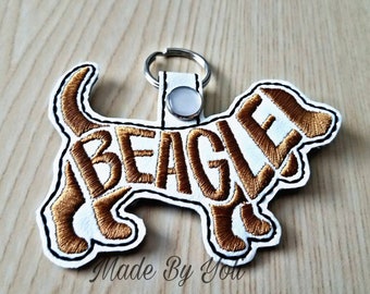 Beagle Keychain