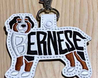 Bernese Keychain