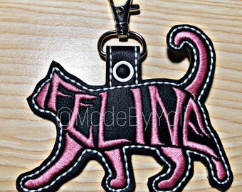 Feline Key Chain