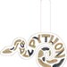 Embroidery Design Digitized Ball Python Keychain 4 X 4 - Etsy
