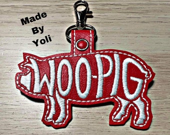 Woo Pig Keychain