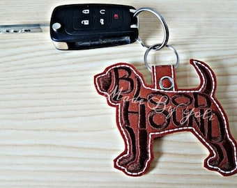 Bloodhound keychain