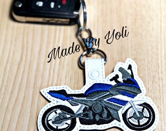Yam Motorcycle Keychain
