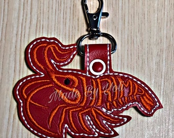 Shrimp Keychain