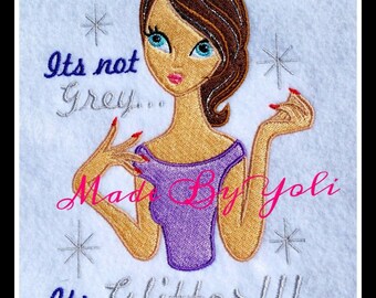 Embroidery Design Digitized Glitter