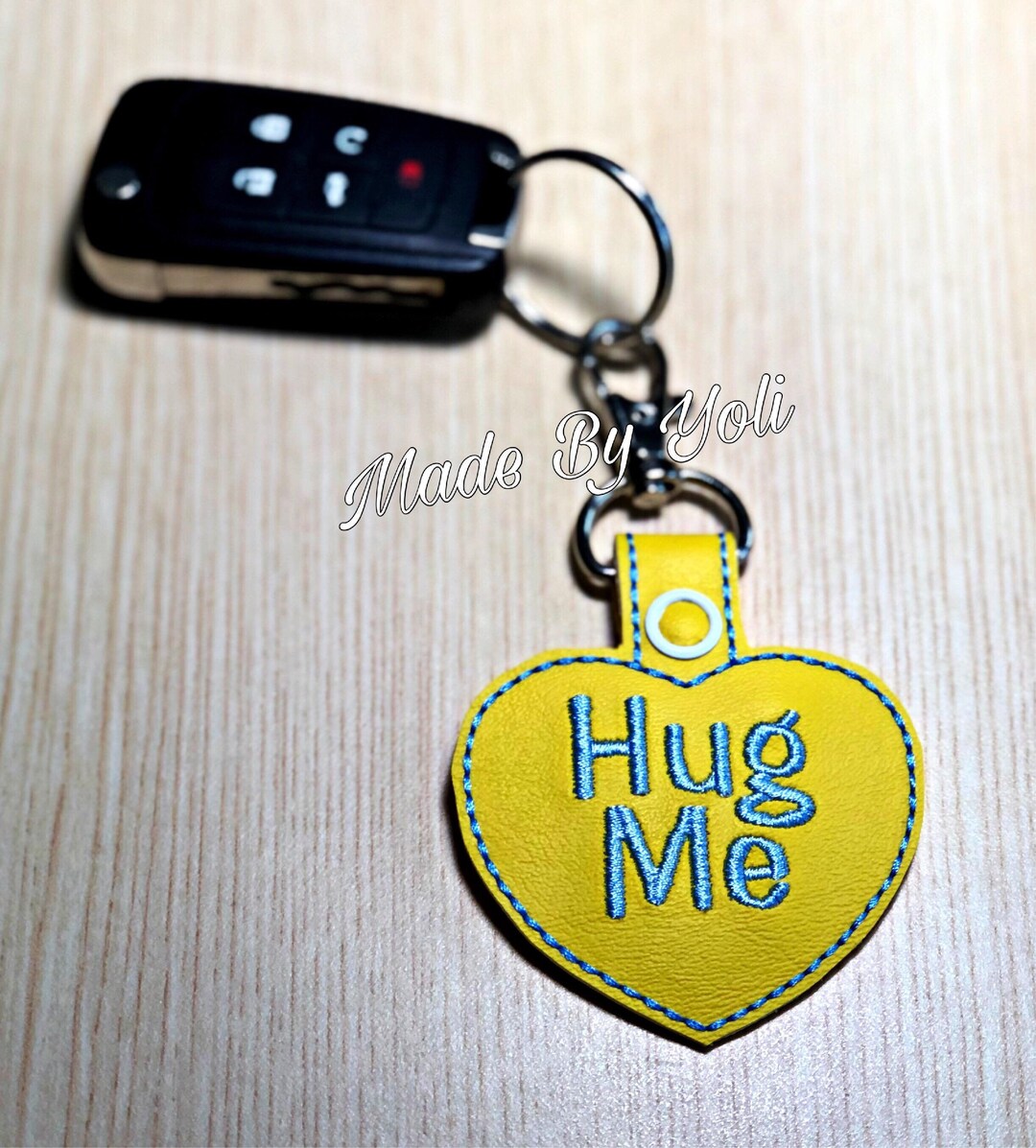 Hug Me Valentine Candy Keychain - Etsy