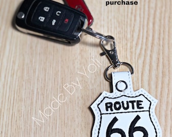 Embroid Design Keychain