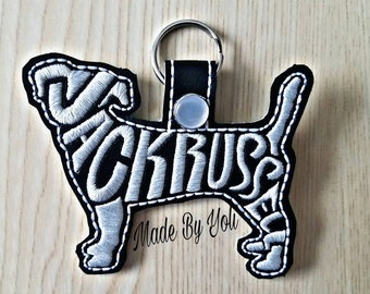 Jack Russell Keychain