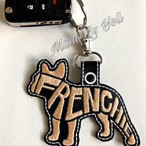 Frenchie Keychain