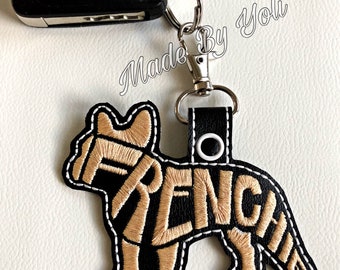 Frenchie Keychain