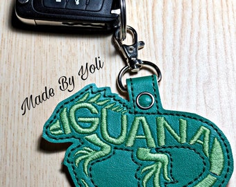 Iguana Keychain