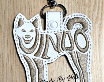 Jindo Keychain