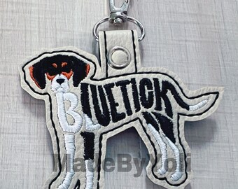 Bluetick Keychain 4 x 4
