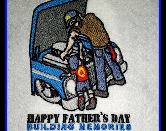 Embroidery Design Digitized Building Memories Boy Version 4 x 4