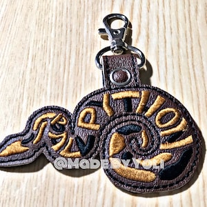 Ball Python Keychain