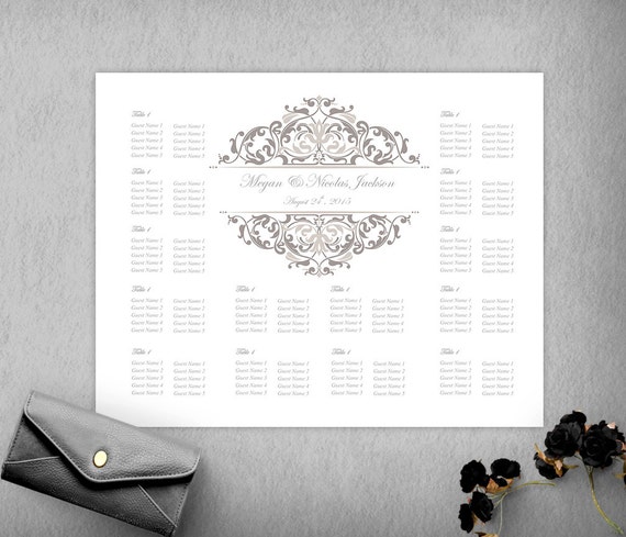 Event Seating Chart Template