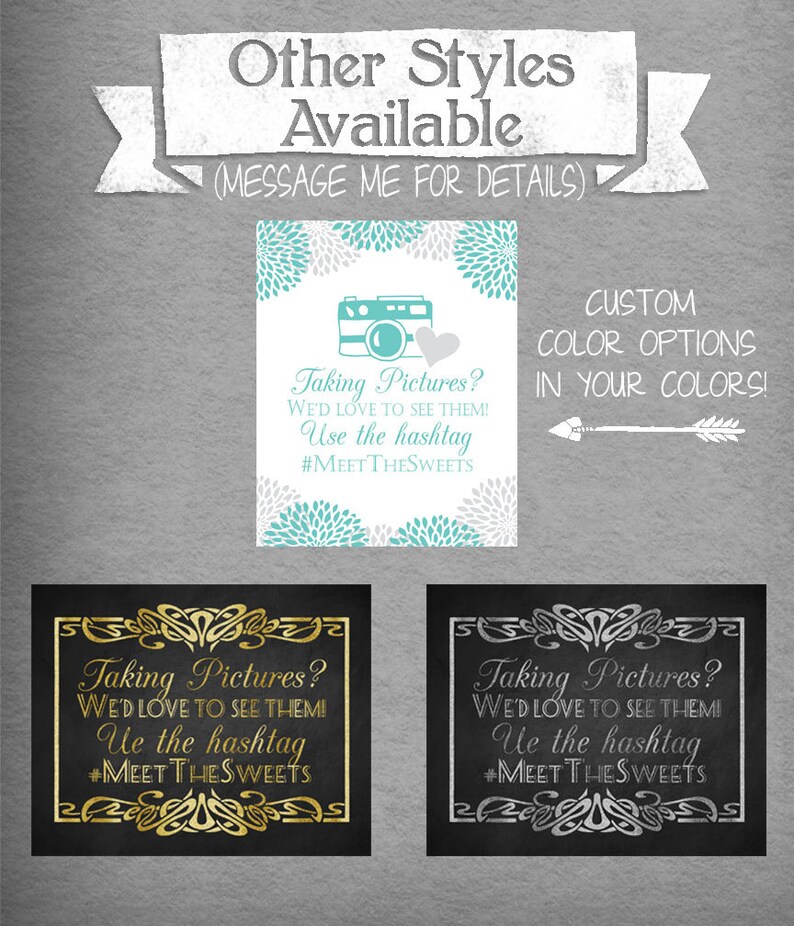 Printable Chalkboard Taco Bar Sign Buffet Sign Build Your - Etsy