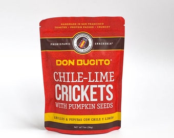 Chile-Lime Crickets & Pumpkin Seeds