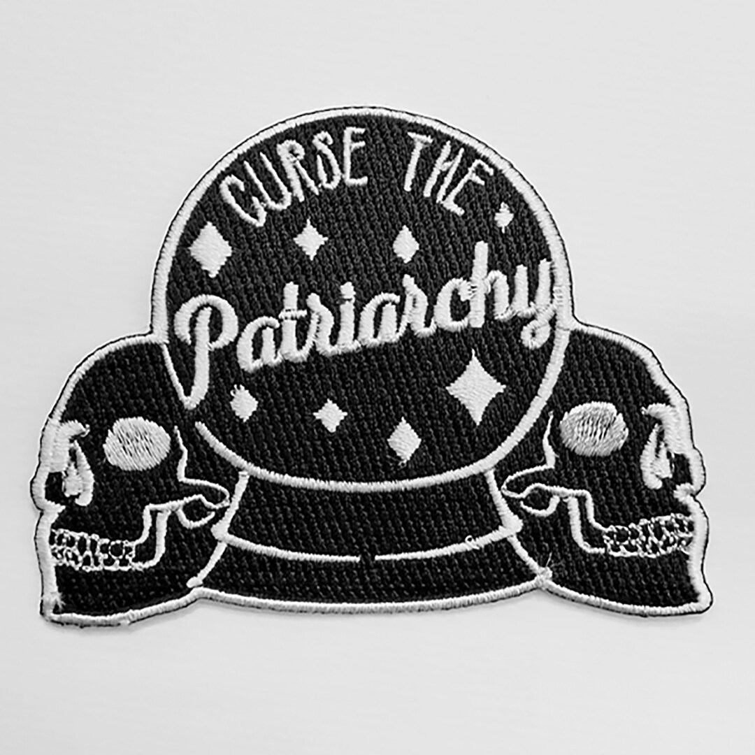 Curse the Patriarchy Ironon Patch Etsy