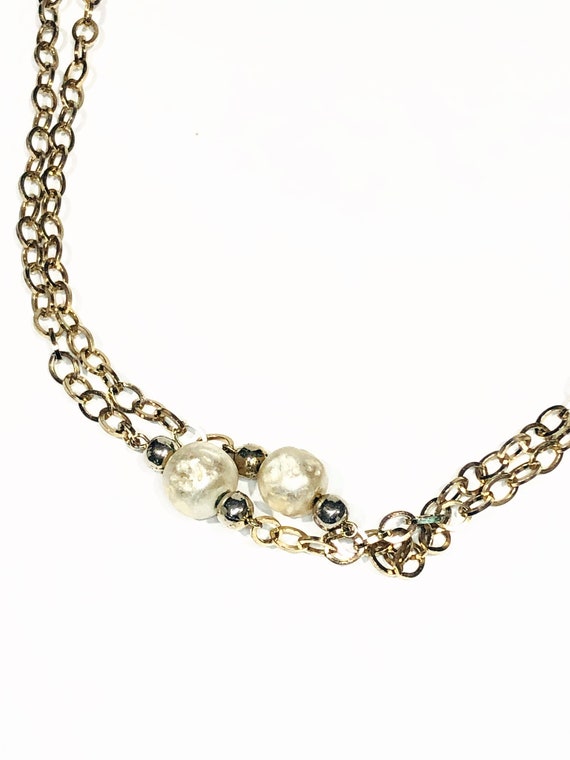 Vintage 58" Long Gold Chain Necklace.  Specialty … - image 7