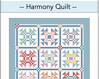 Harmony Quilt Pattern - PDF