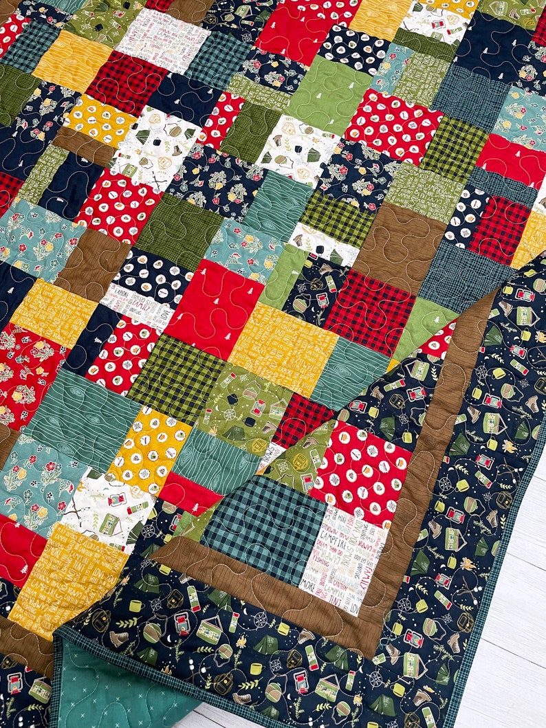 Timber Quilt PDF Pattern Etsy