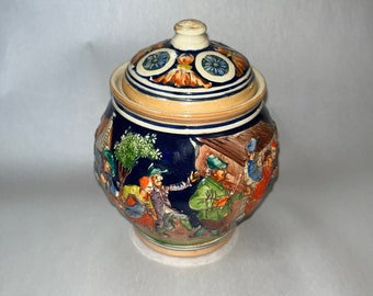 Gerz Handgemalt Tobacco Jar