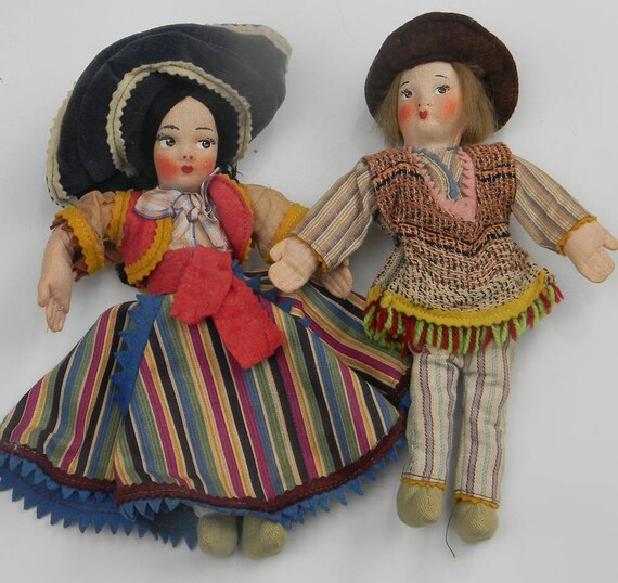 antique cloth dolls