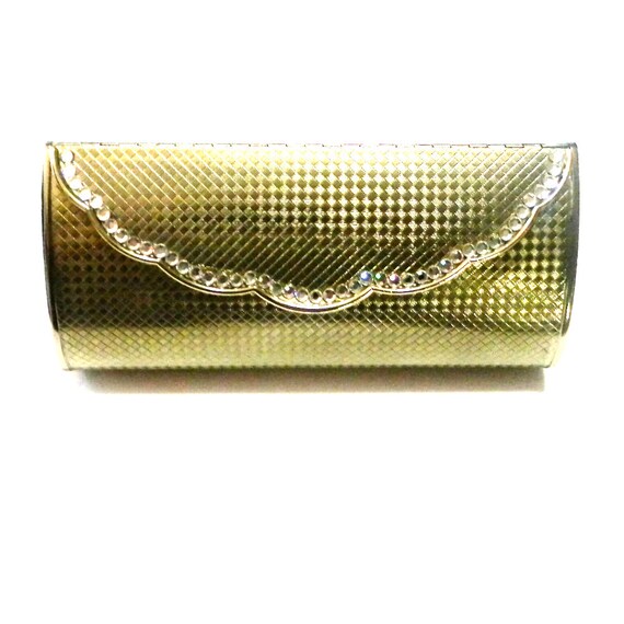 vintage gold clutch