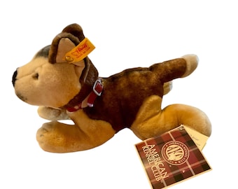 Steiff GERMAN SHEPERD Puppy 2004 American Kennel Club For FAO Schwartz