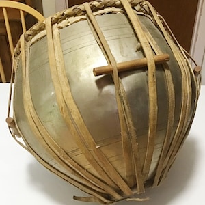 Antique East Indian BAYA DRUM