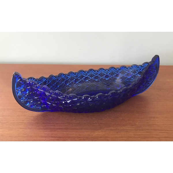 Cobalt Blue Canoe - Etsy