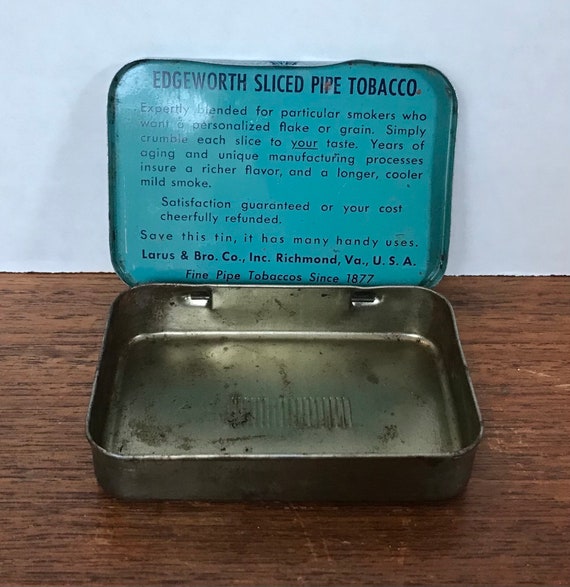 Edgeworth Extra High Grade Sliced Tobacco Tins, Set of 3
