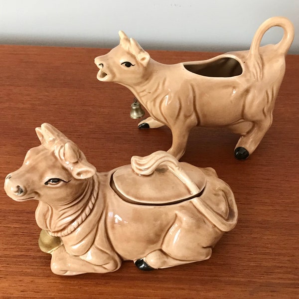 Vintage Cow Creamer Etsy