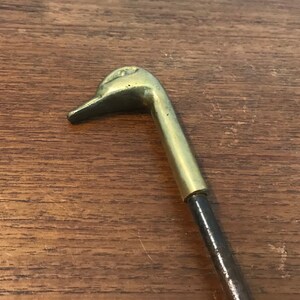 1970's Brass Duck Head Iron Damper Hook Brass Screw On | Etsy