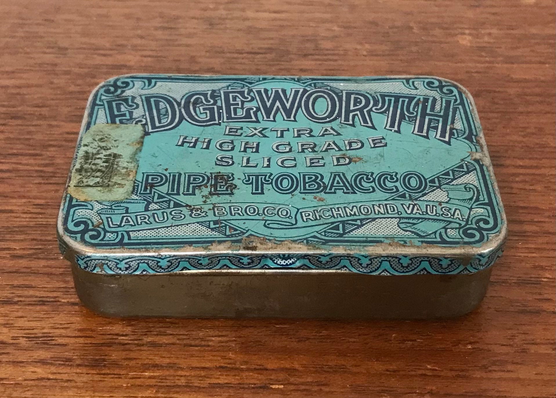 Vintage Edgeworth Tobacco Tins: Set of 3, 1940s Advertising - Etsy 