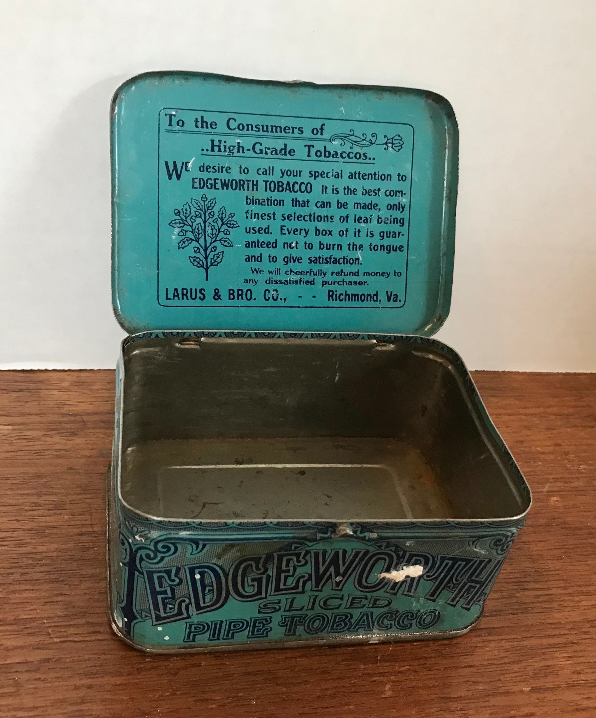 Vintage Edgeworth Tobacco Tins: Set of 3, 1940s Advertising - Etsy 