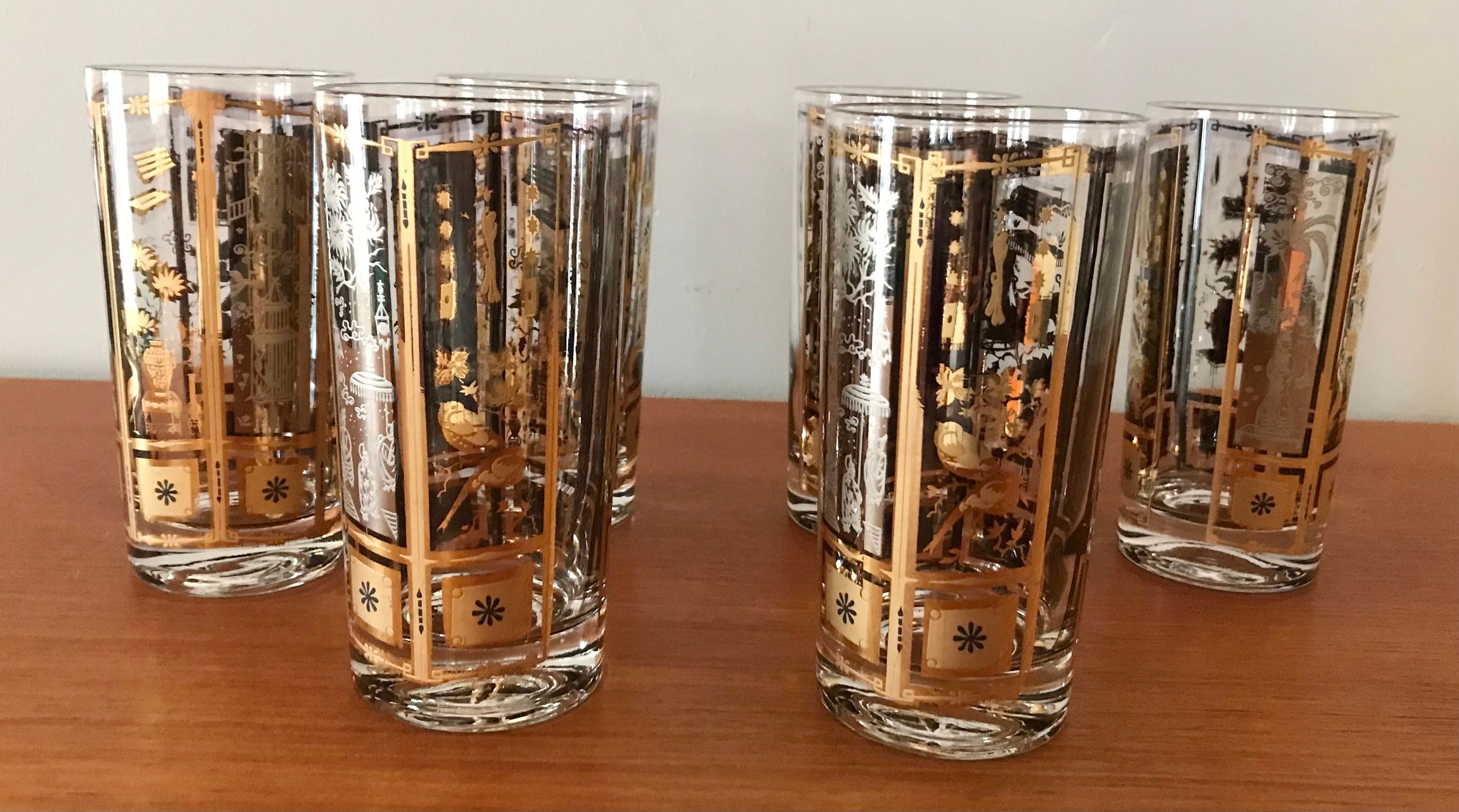 QAPPDA Vintage Tall Drinking Glasses Set of 12,10oz Hobnail Highball  Glasses,Romantic Embossed Cockt…See more QAPPDA Vintage Tall Drinking  Glasses Set