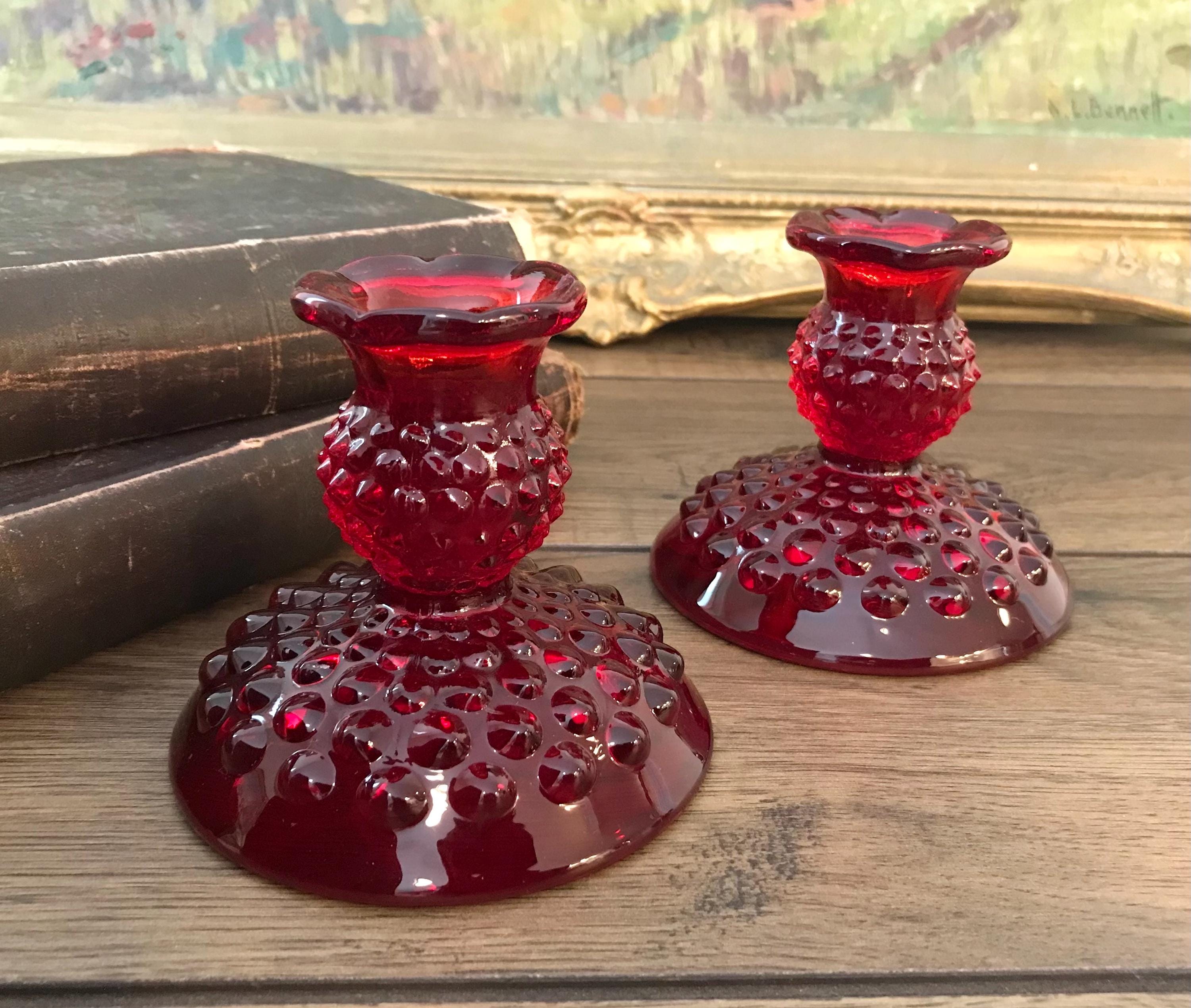 Fenton Candle Holder - Etsy