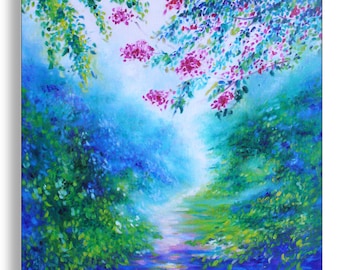 Pathway significant - original oil on canvas