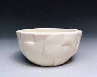 Bowl | Ceramic Bowl | Modern Dinnerware | Handcrafted Bowl | Decorative Bowl | White Bowl | Serving Bowl | Salad Bowl 26