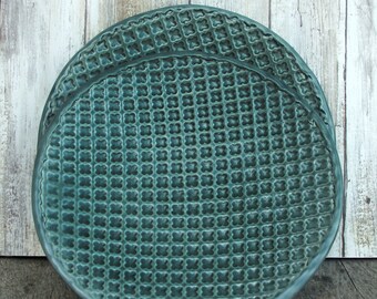 One Dinner Plate  | Handmade Pottery | Dinnerware | Ceramic Plates | Blue Plates | Blue Ceramic Plates |