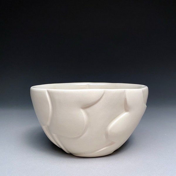 Bowl | Ceramic Bowl | Modern Dinnerware | Handcrafted Bowl | Decorative Bowl | White Bowl | Serving Bowl | Salad Bowl 28