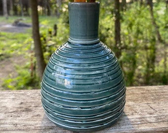 Bud Vase | Blue Ceramic Vase | Flower Vase | Handmade Pottery | Ceramic Flower Vase | Blue Bud Vase | Gifts for Her | Vase