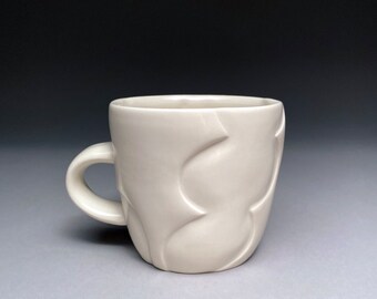 Mug | Coffee Mug | Modern Mug | Handcrafted Mug | Handmade Gifts | White Mug | Ceramic Mug 13