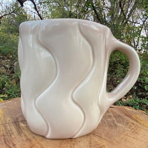 Pink Mug | Coffee Mug | Ceramic Mug | Handmade Ceramics | Pottery Mug | Tea Mug | Modern Mug | Contemporary Ceramics