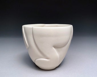 Tea Cup | Tea Bowl |Tumbler | Ceramic Teacup | Modern Ceramic Cup | White Ceramic Cup 9