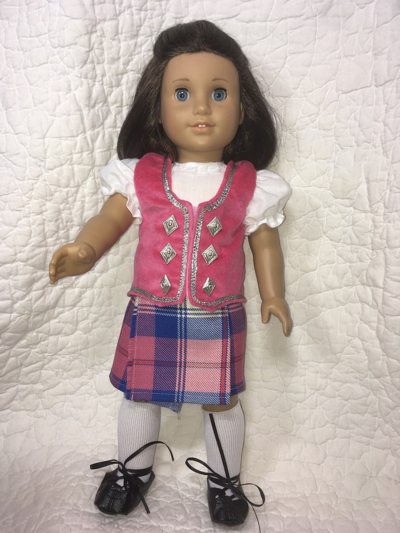 Highland Dance Costume for 18 Dolls CLOSEOUT12 Etsy Australia