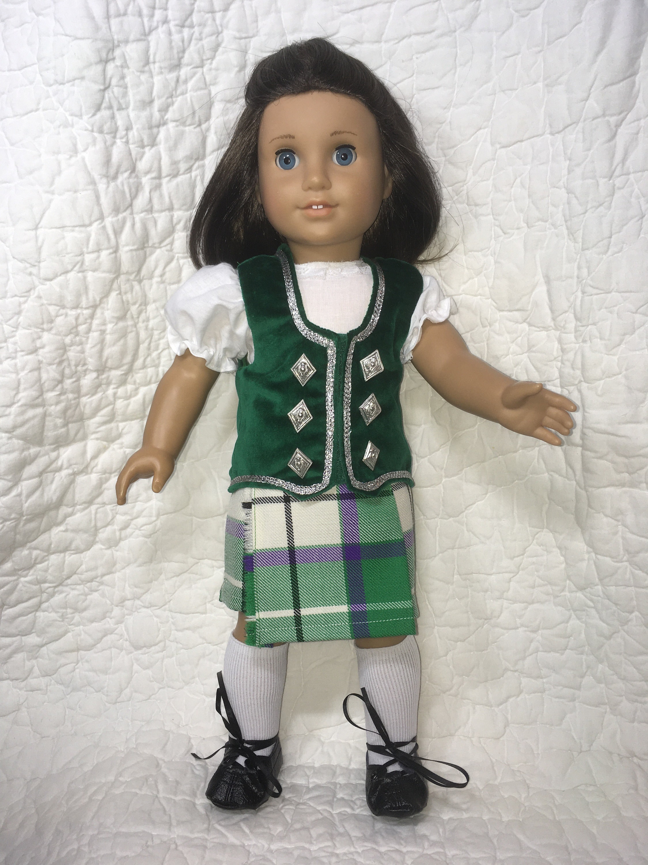 Highland Dance Costume for 18 Dolls CLOSEOUT12 Etsy Australia